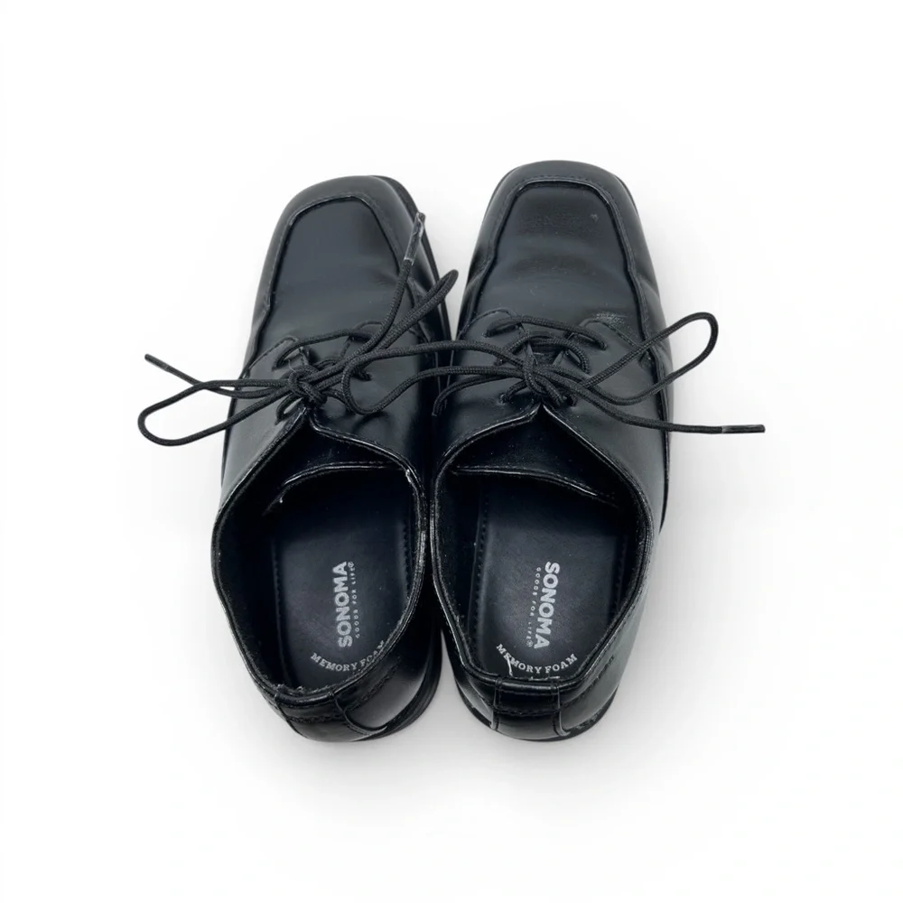 Sonoma Formal Dress Shoes Black Size Youth 3